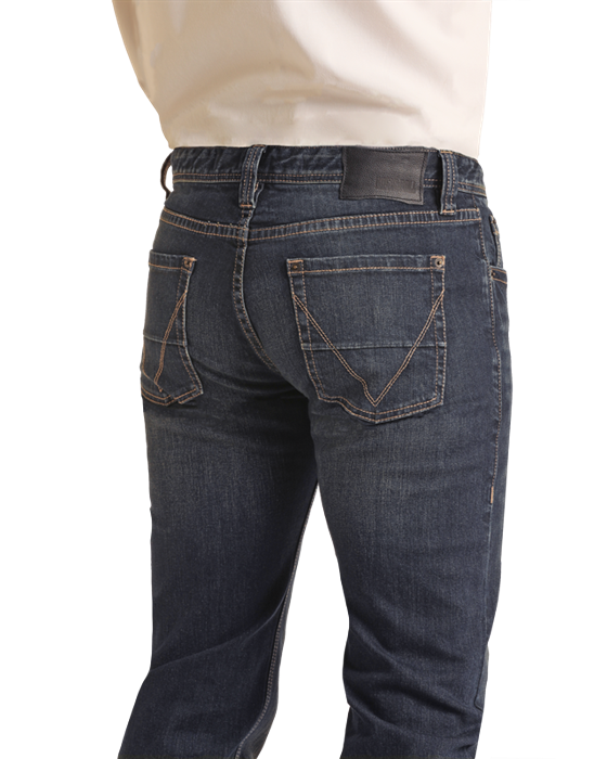 Men's Hooey Revolver Dark Vintage Jean