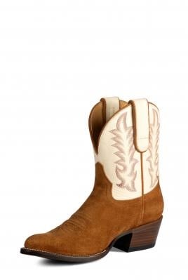 Call Me Katie Ladies Western Boots – Brown Suede