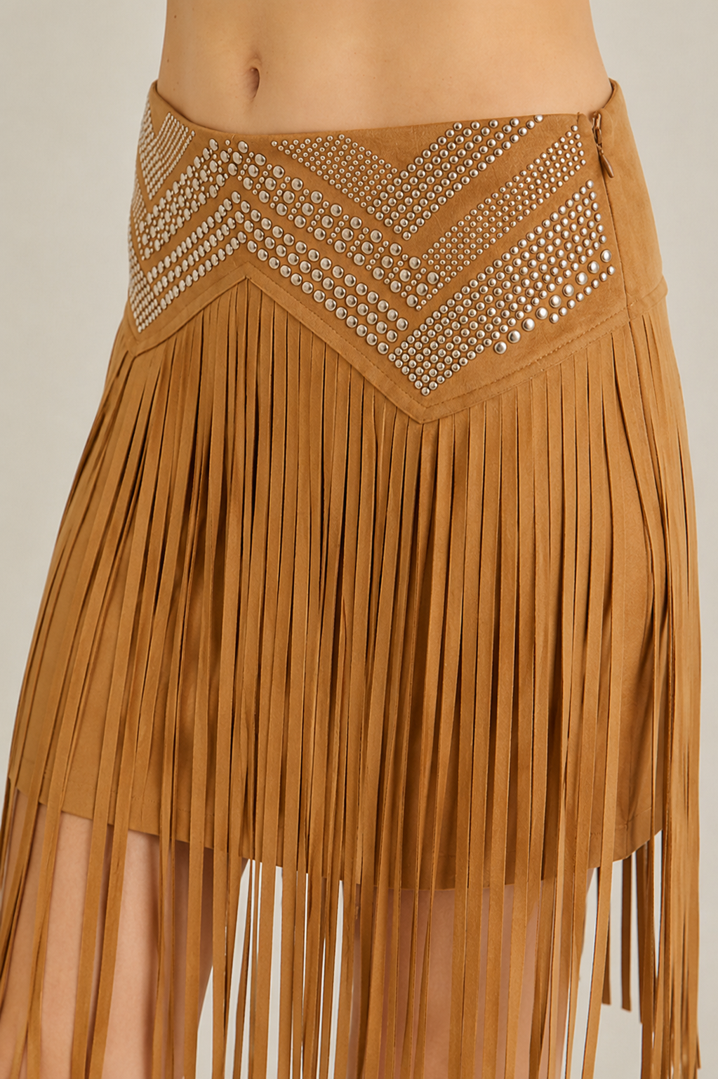 Statement Fringe Skirt