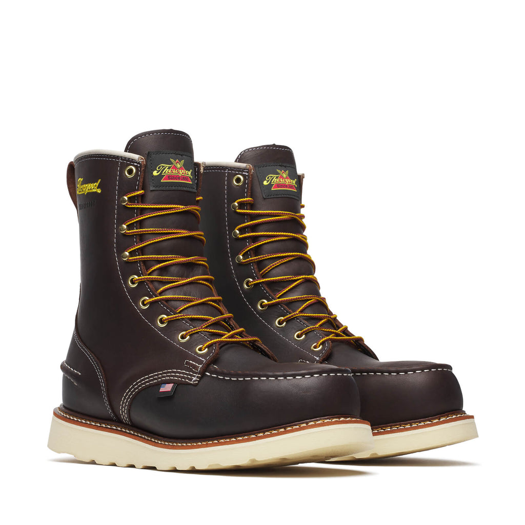 1957 Series – Waterproof – 8″ Briar Pitstop Safety Toe – Moc Toe MAXWear Wedge™