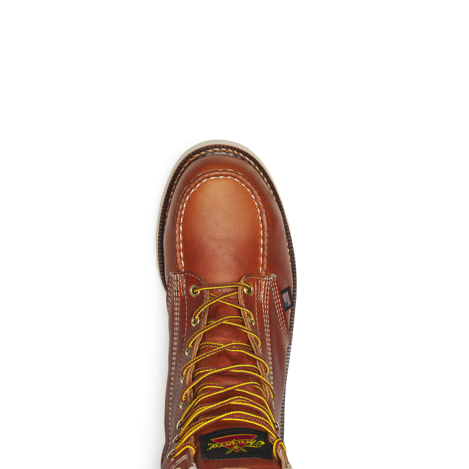 American Heritage – 8″ Tobacco Safety Toe – Moc Toe MAXWear Wedge™