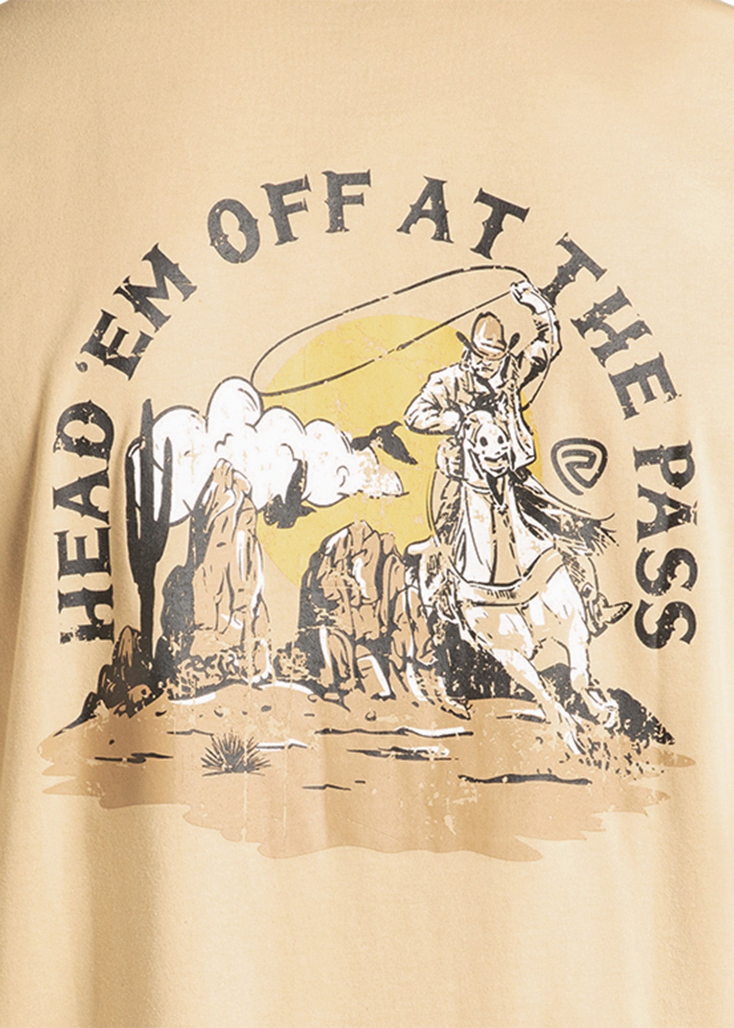 Head 'Em Off At The Pass Graphic Tee
