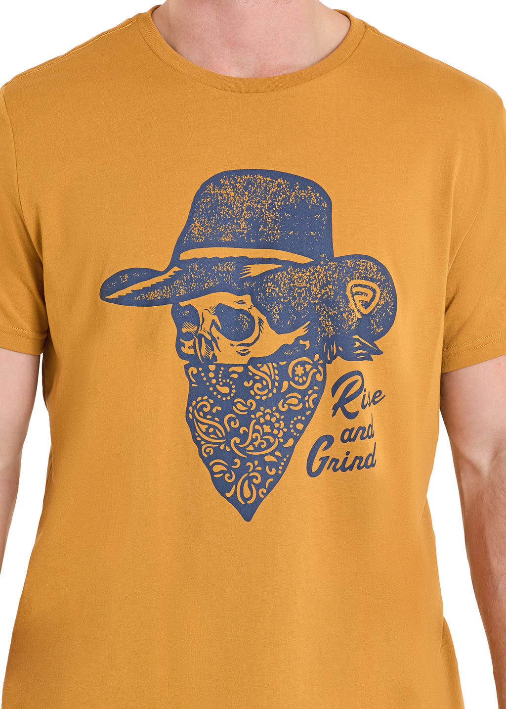 Cowboy Skull Graphic T-Shirt