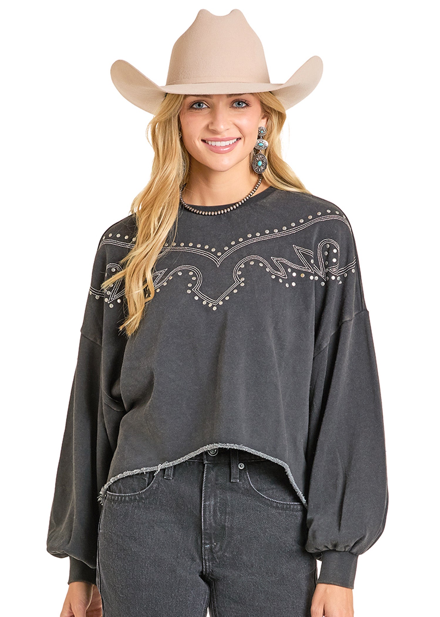 West Desperado Embroidered Sweatshirt
