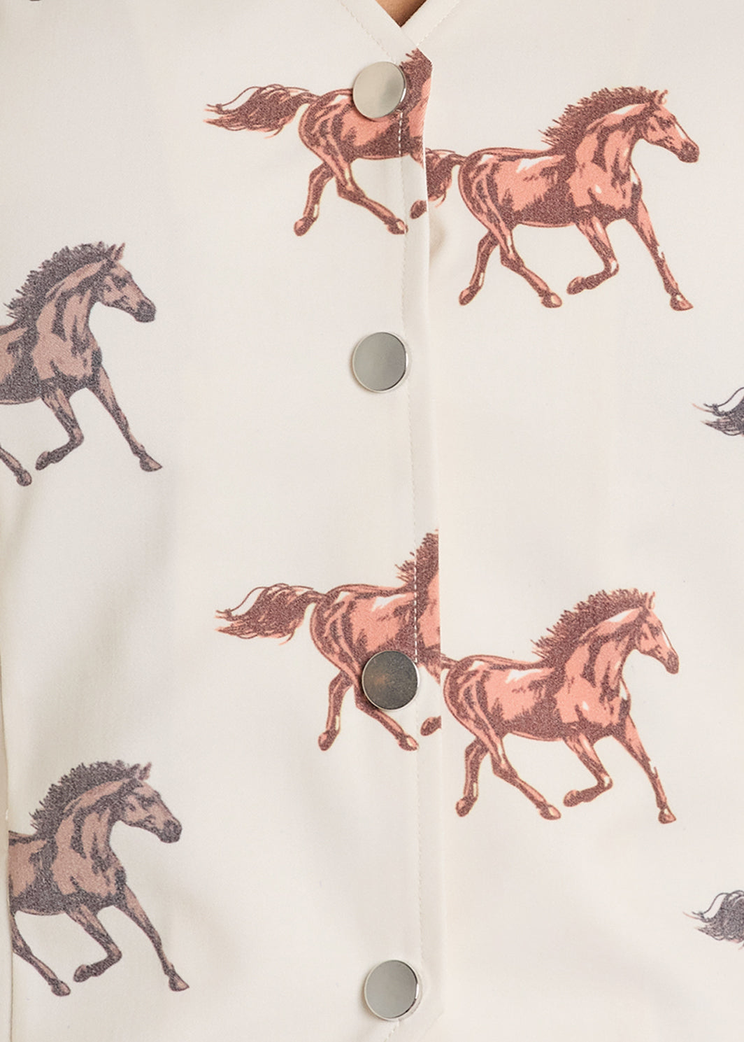 Horse Print Vest
