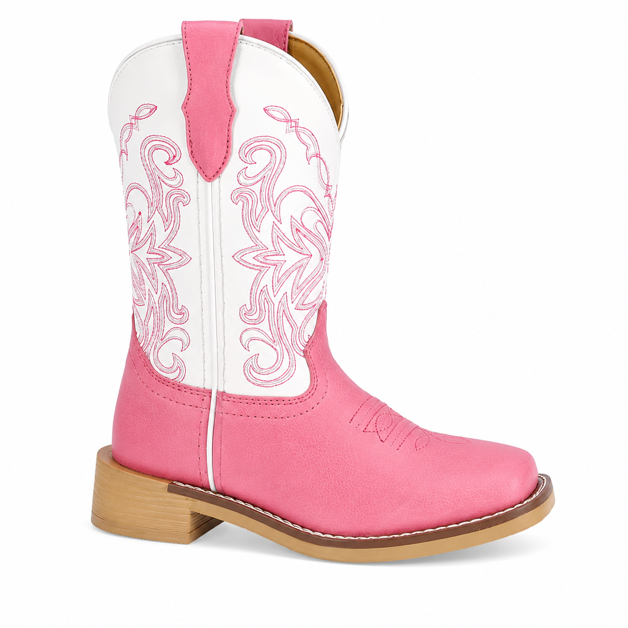 3618 Georgia Girl Pink White Boot