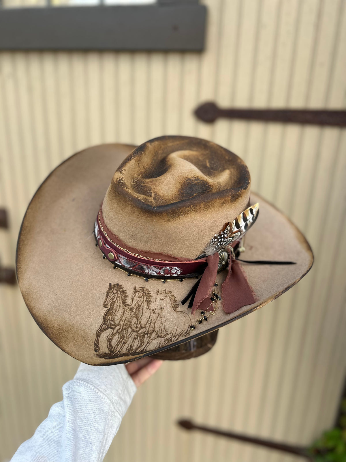 Running Free Custom Hat -- 7 1/4