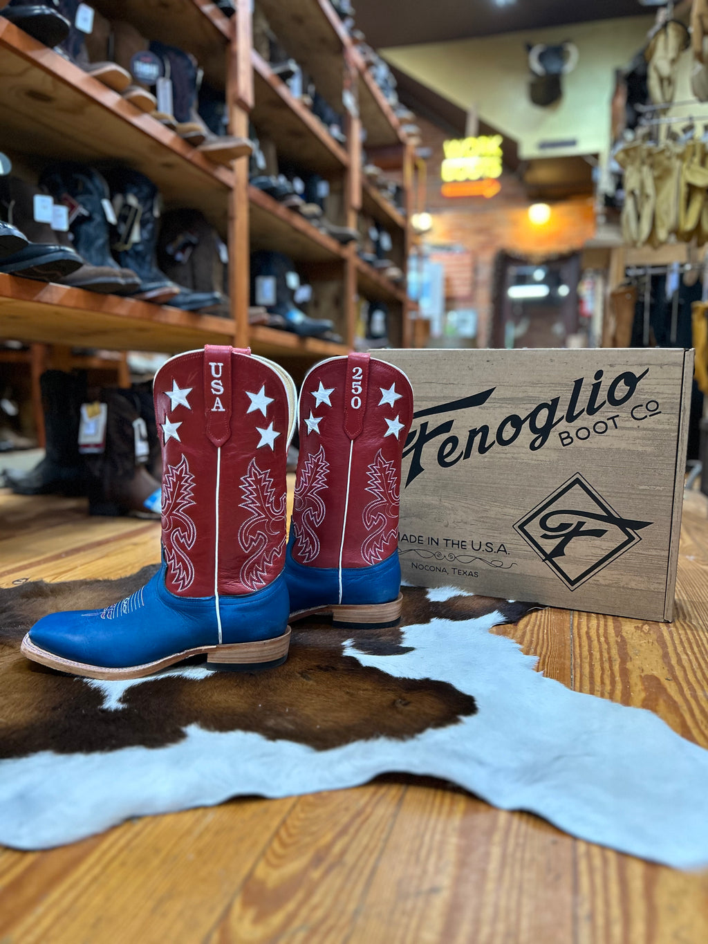 HWW Exclusive 250th Anniversary USA Boot