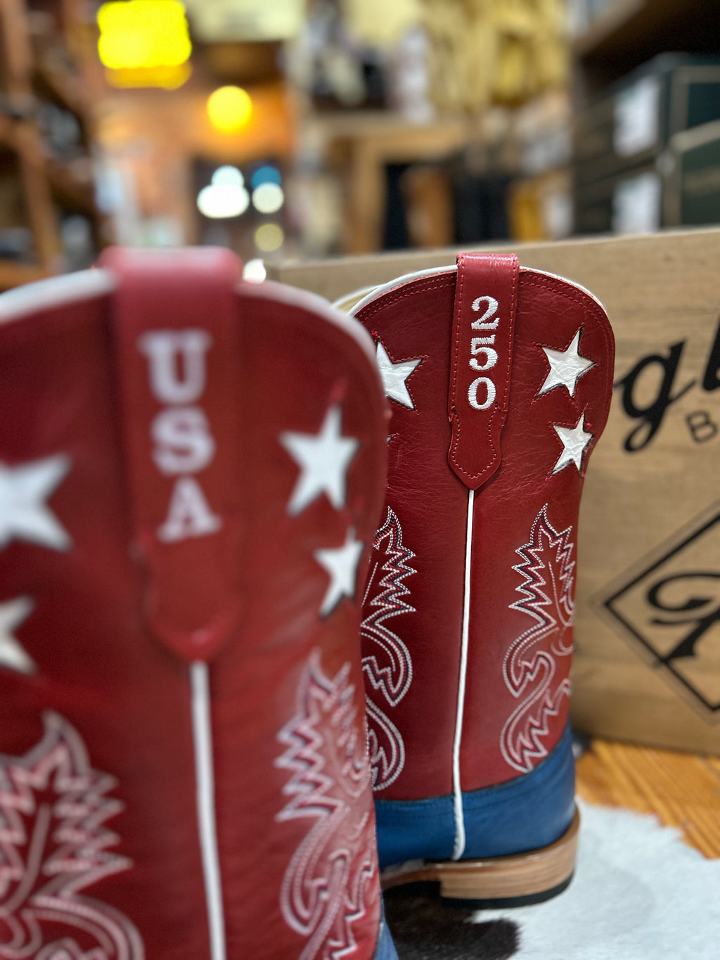 HWW Exclusive 250th Anniversary USA Boot