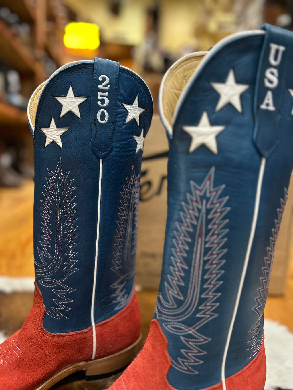 HWW Exclusive 250th Anniversary USA Boots