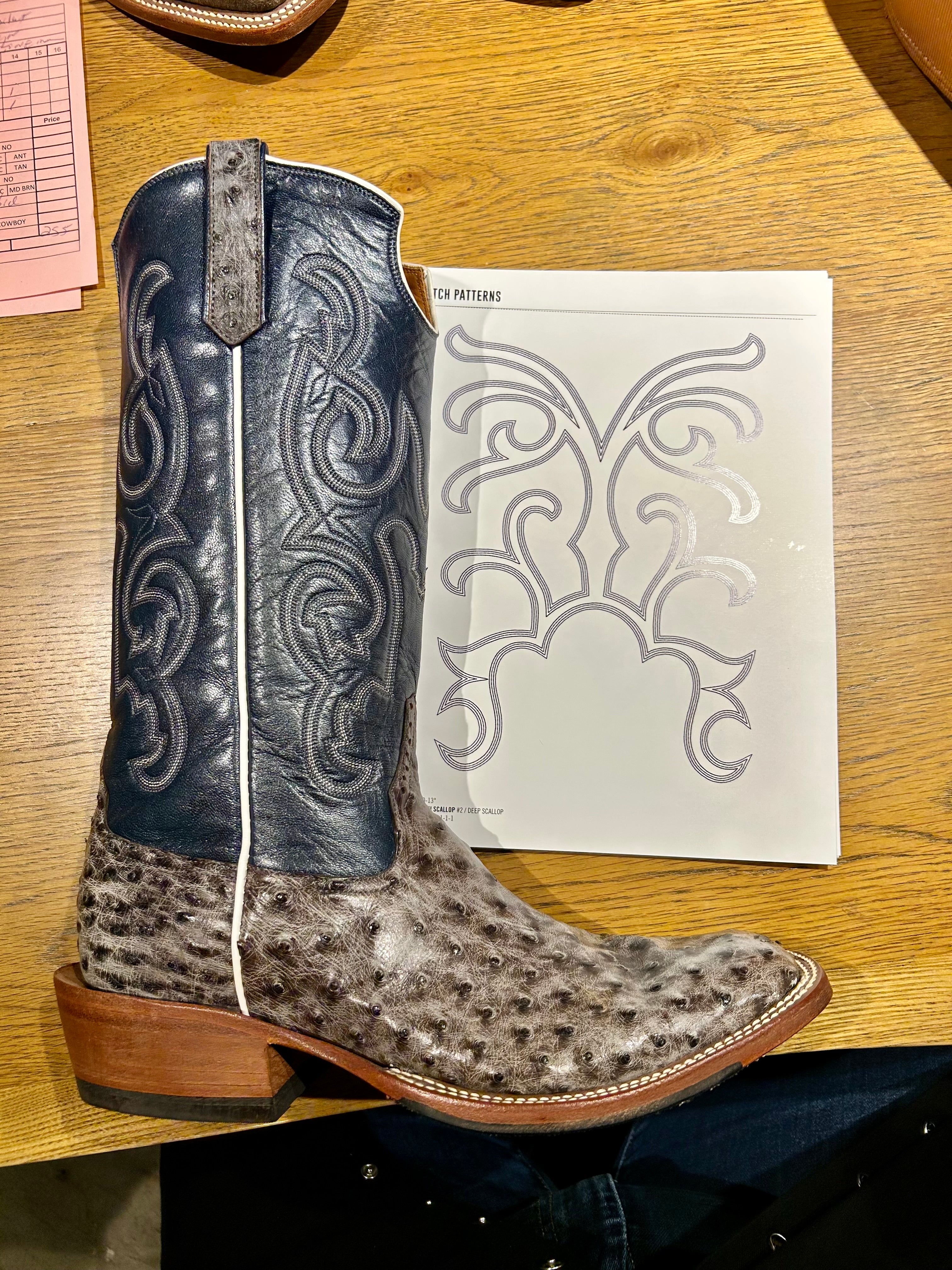 HWW Custom Nicotine Ostrich Hybrid