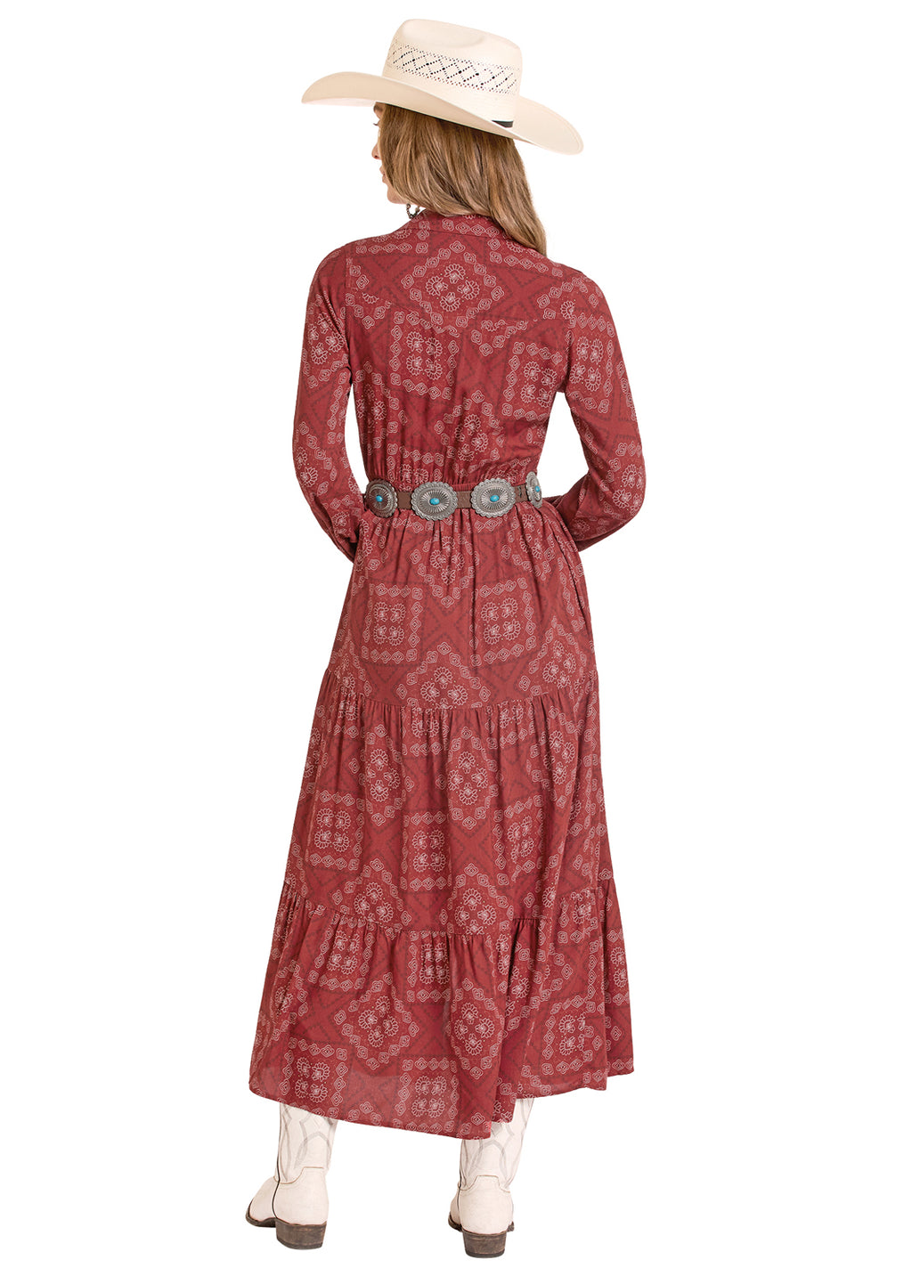 Bandana Duster Maxi Dress