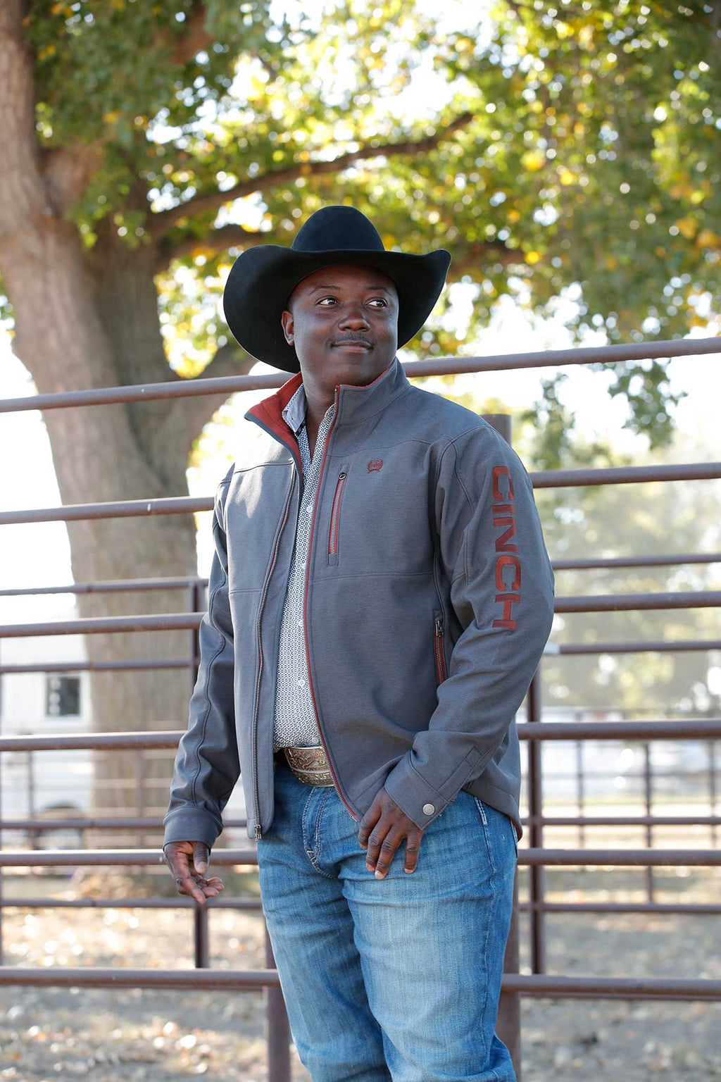 Mens Bonded Jacket in Charcoal