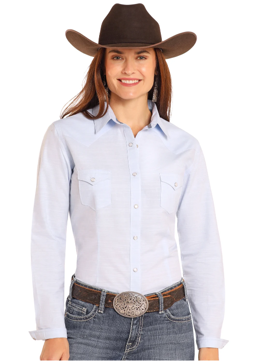 Long Sleeve Snap Shirt