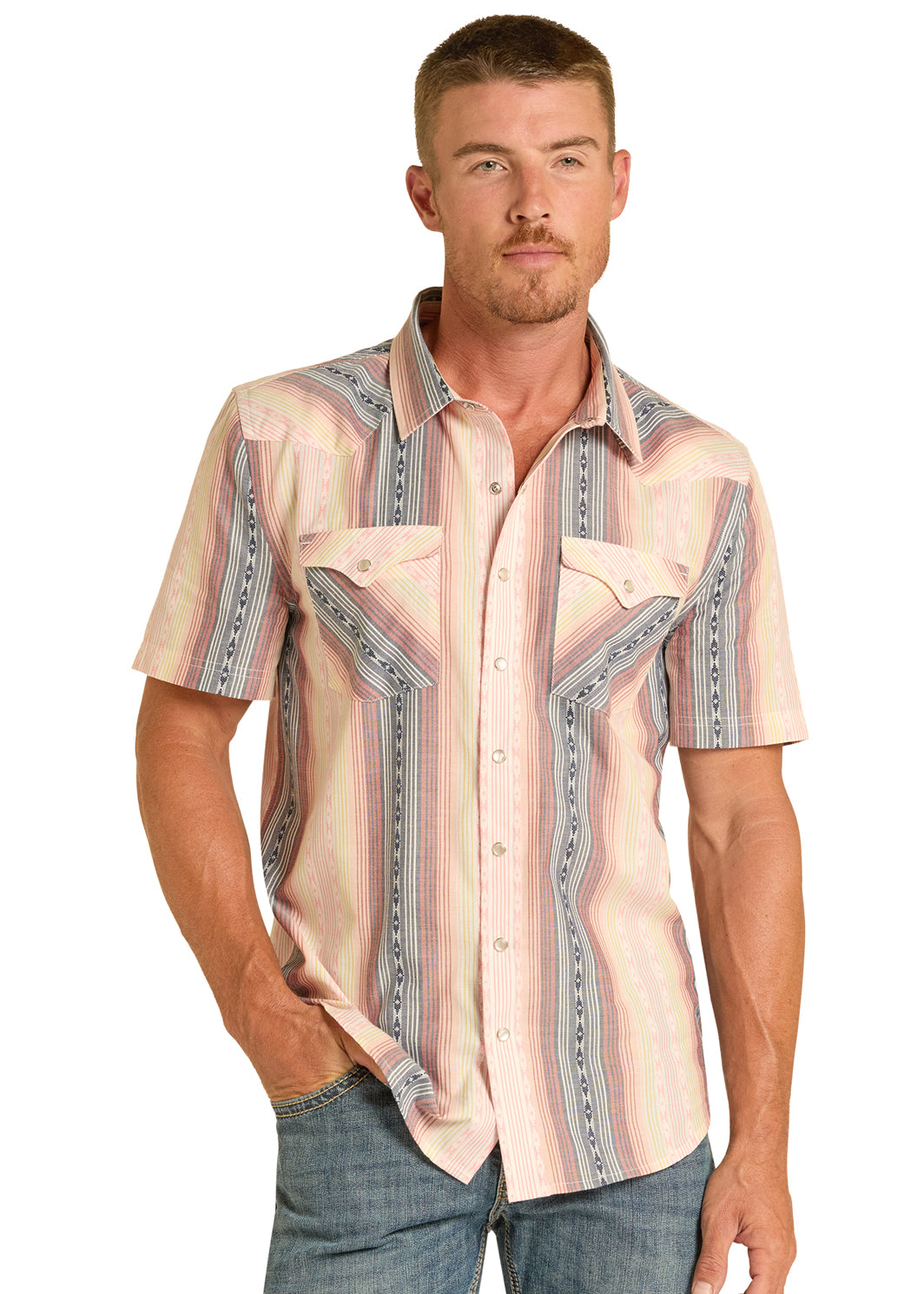 Short Sleeve Snap 426