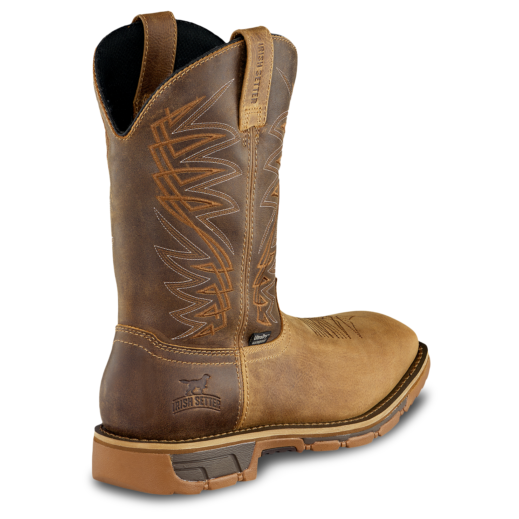 Marshall 11-inch Waterproof Leather Safety Toe Pull-On Boot