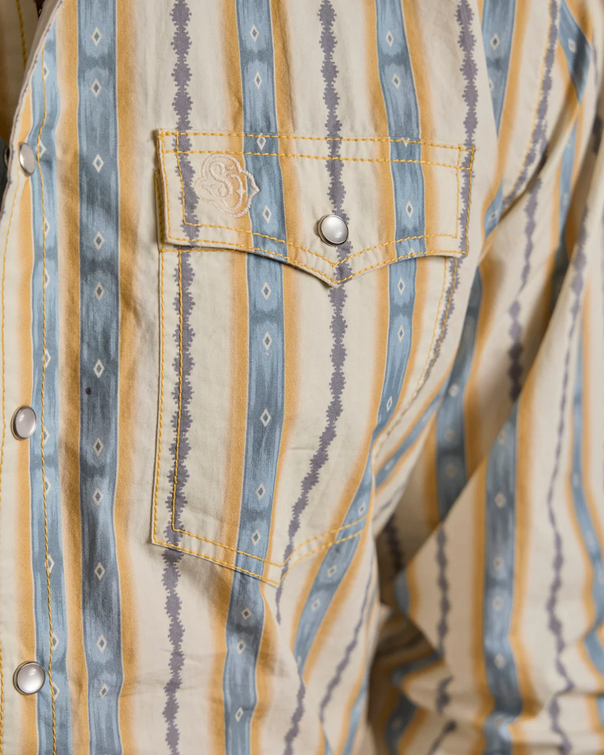 Grandstand Cotton Snap Shirt