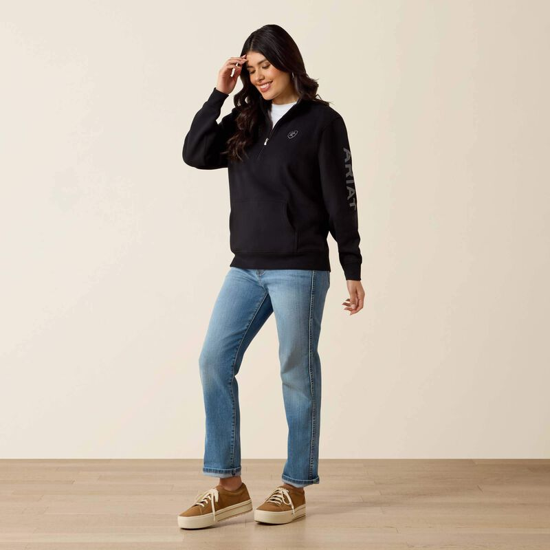 Logo 1/2 Zip Sweatshirt