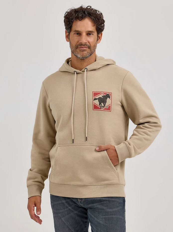 Classic Wrangler Logo Graphic Hoodie