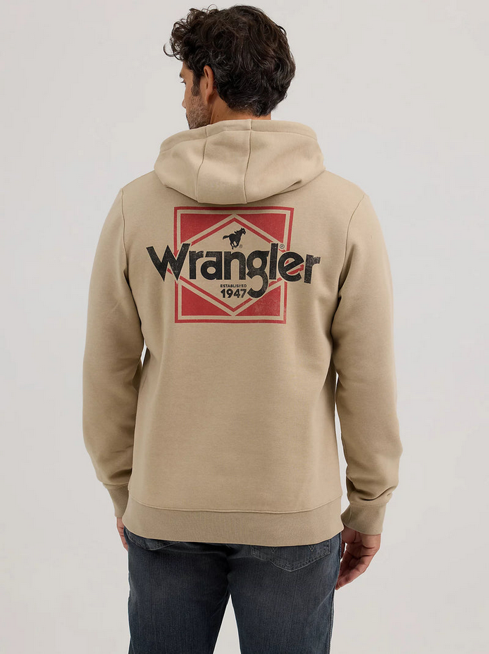Classic Wrangler Logo Graphic Hoodie