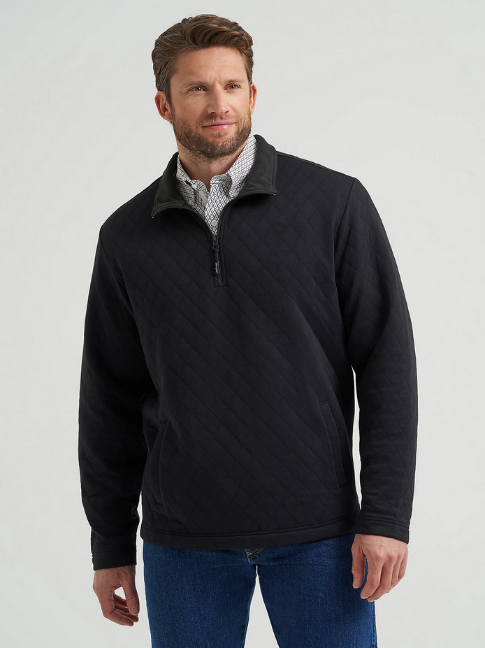 George Strait Quarter-Zip Quilted Pullover