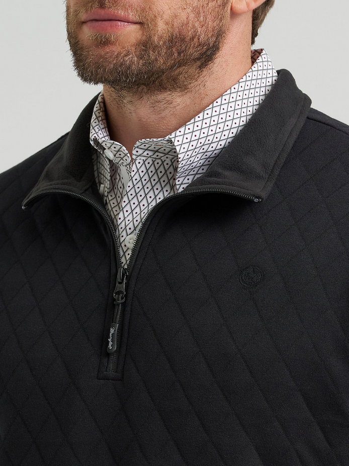 George Strait Quarter-Zip Quilted Pullover