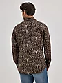 Retro® Premium Long Sleeve Western Snap Printed Shirt - Skull Floral