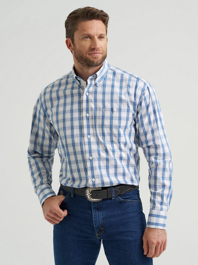 George Strait™ One-Pocket Button-Down Shirt