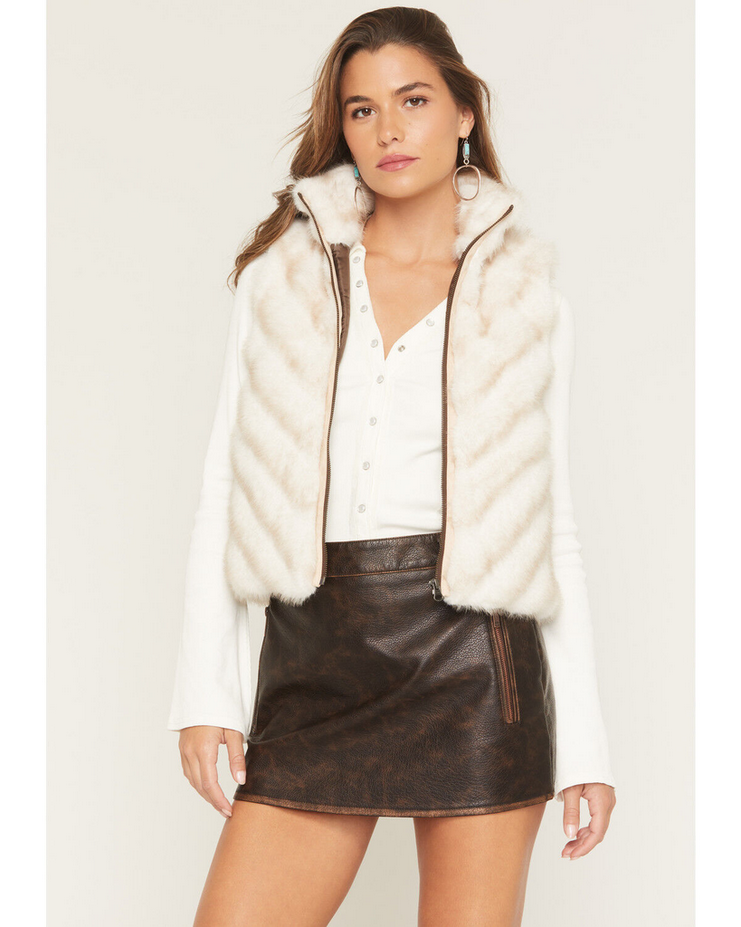 Faux Fur Vest Winter