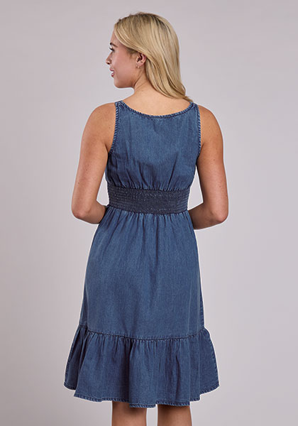 Five Star Women’s Dark Denim Tank Dress