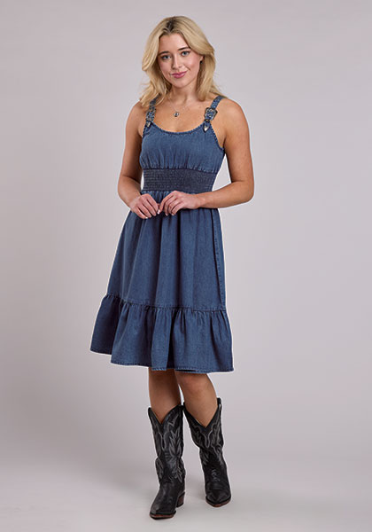 Five Star Women’s Dark Denim Tank Dress
