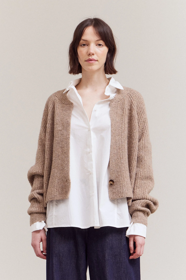 One Button Cardigan