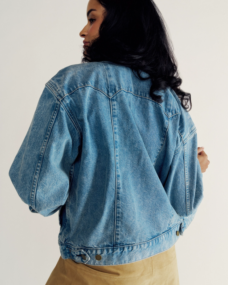 Women's Denim Trucker Jacket