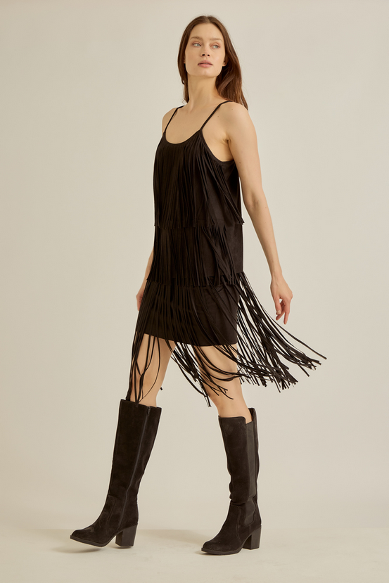 Statement Fringe Skirt