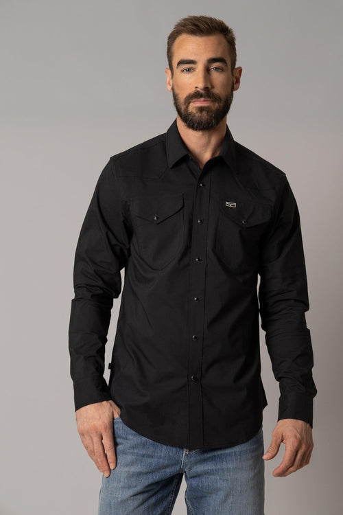 Blackout Western Dress Shirt