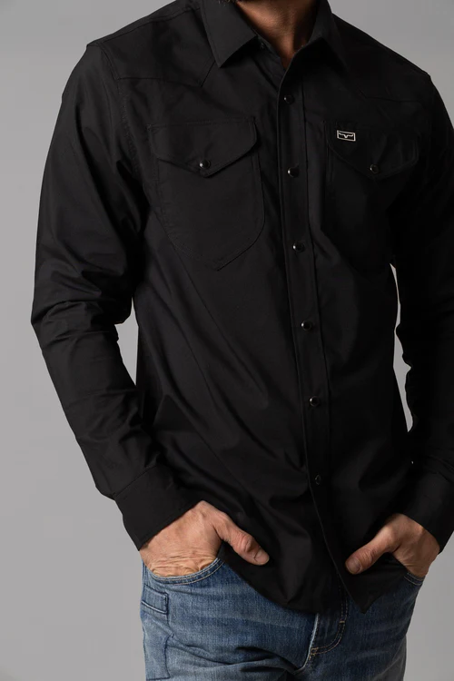 BLACKOUT DRESS SHIRT