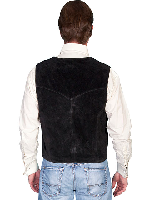 Leather Snap Vest