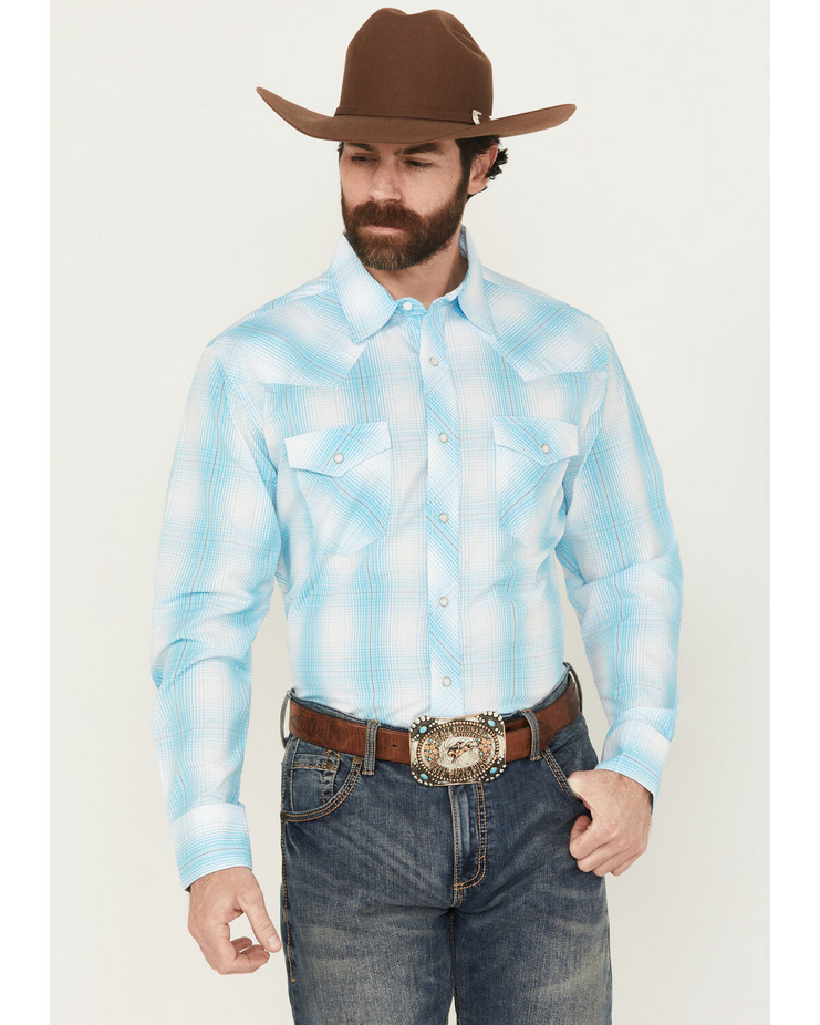 20X® Plaid Print Snap Stretch Shirt