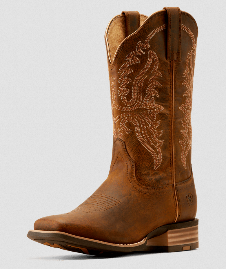 Olena Wide Square Toe Western Boot
