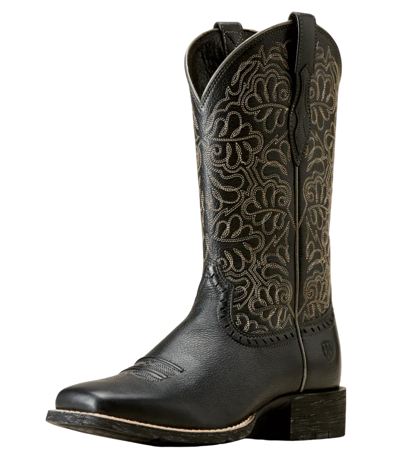 Round Up Remuda Wide Square Toe Western Boot
