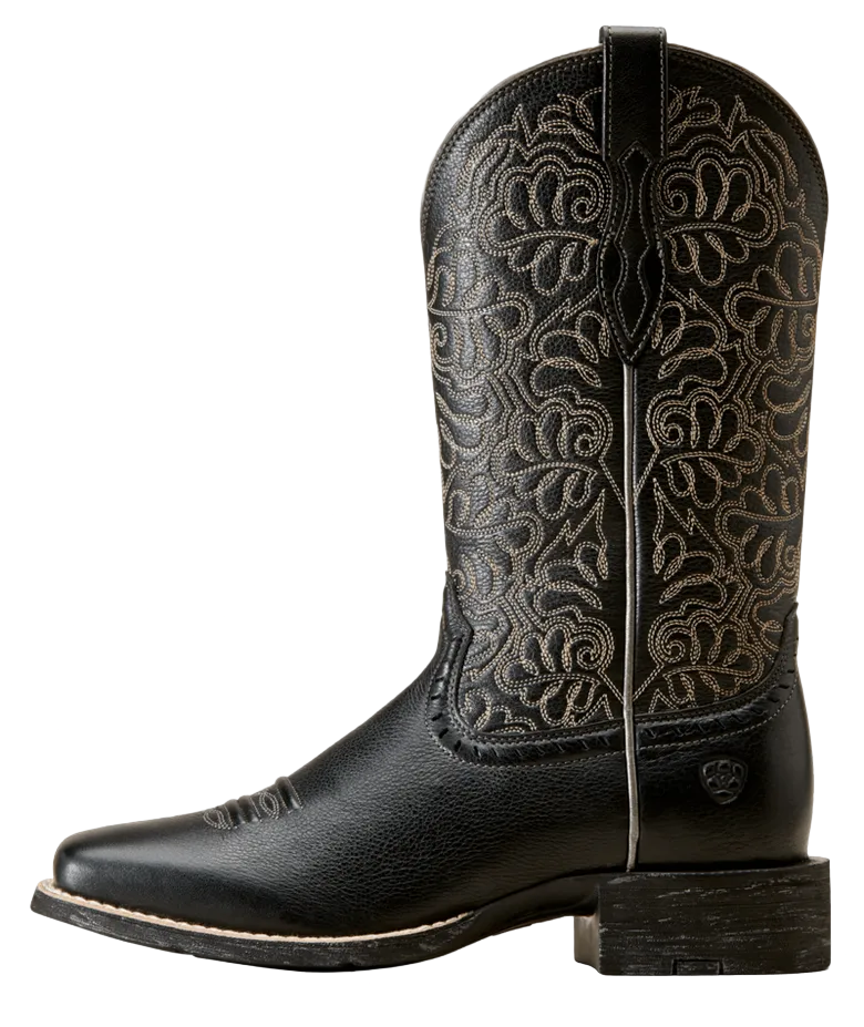 Round Up Remuda Wide Square Toe Western Boot