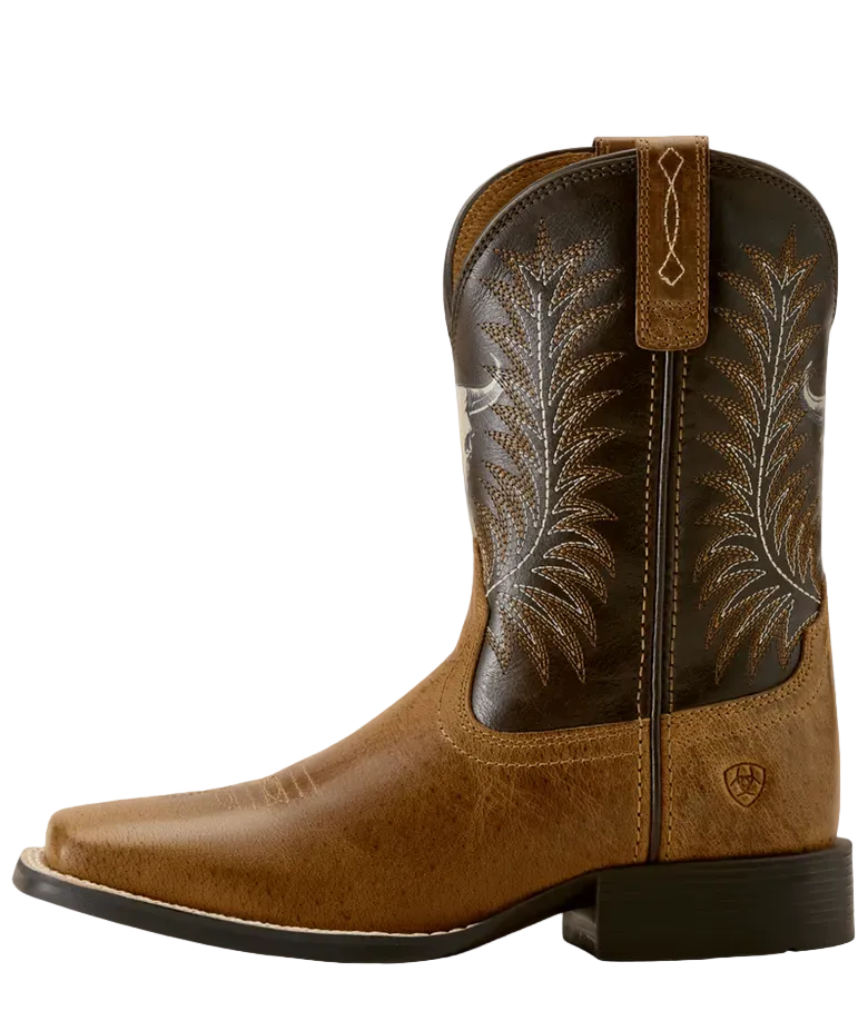 Stampede Wide Square Toe Western Boot