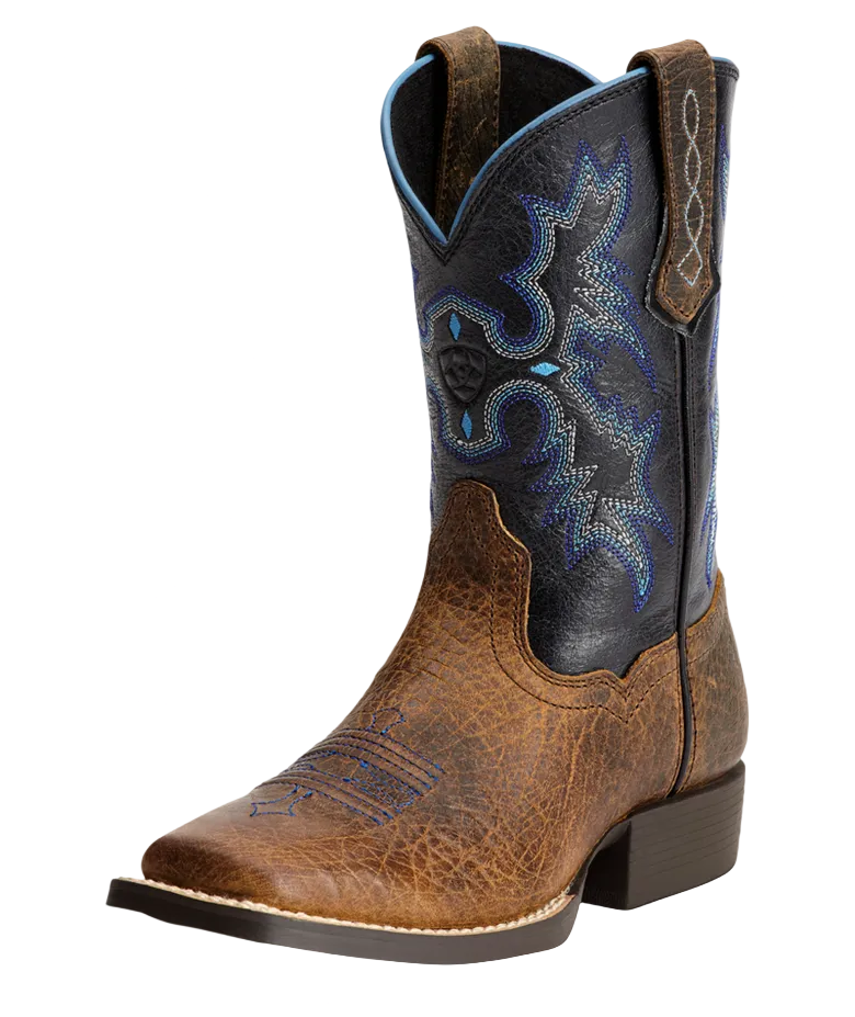 Tombstone Wide Square Toe Western Boot  - Earth