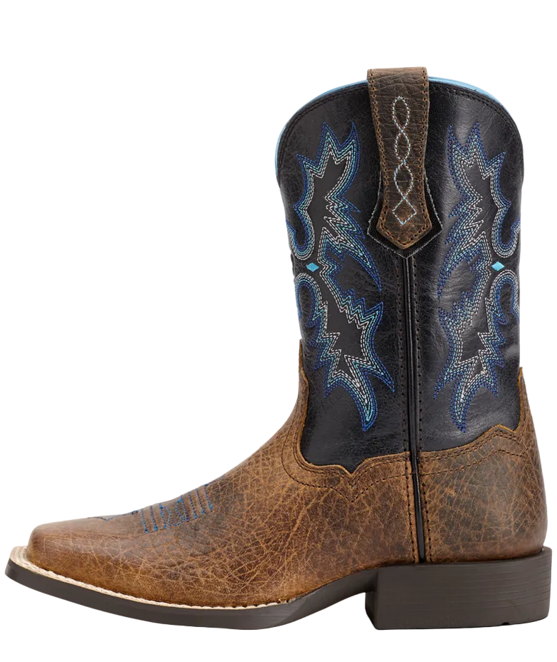Tombstone Wide Square Toe Western Boot  - Earth