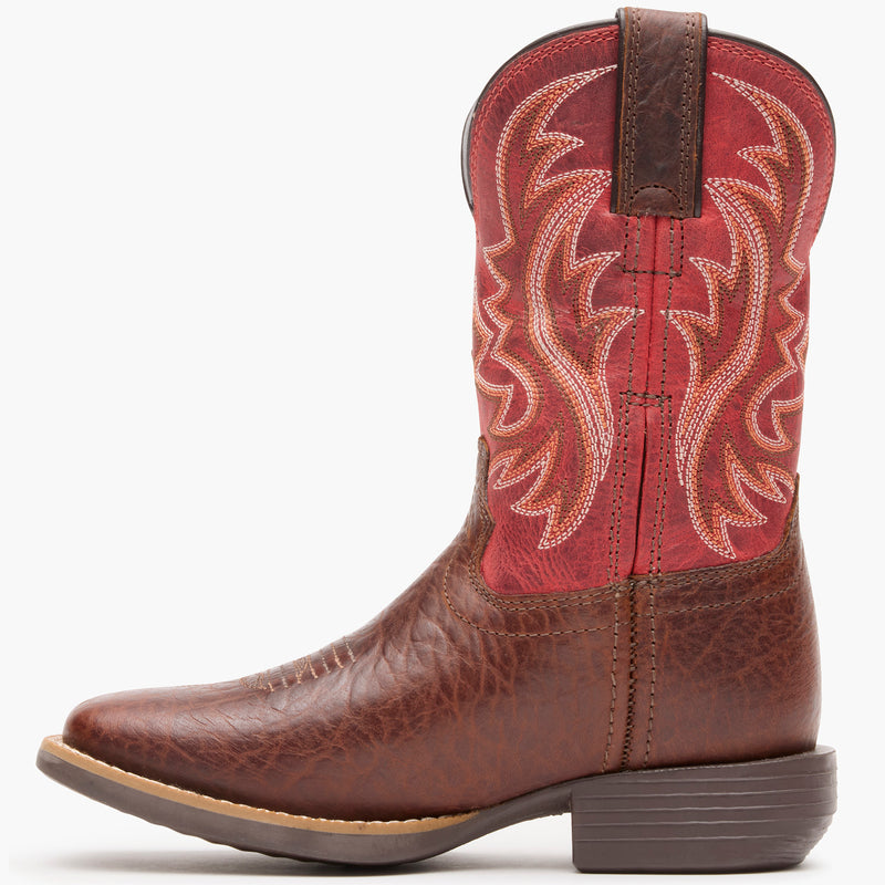 Durango® Shyloh Big Kids' Western Boot - Burgundy