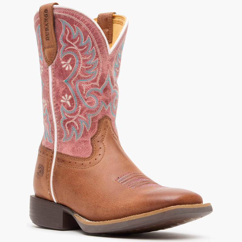 Durango® Shyloh Big Kids' Western Boot -  Pink