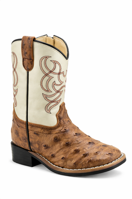 VB1074 Toddler Ostrich Print Boot