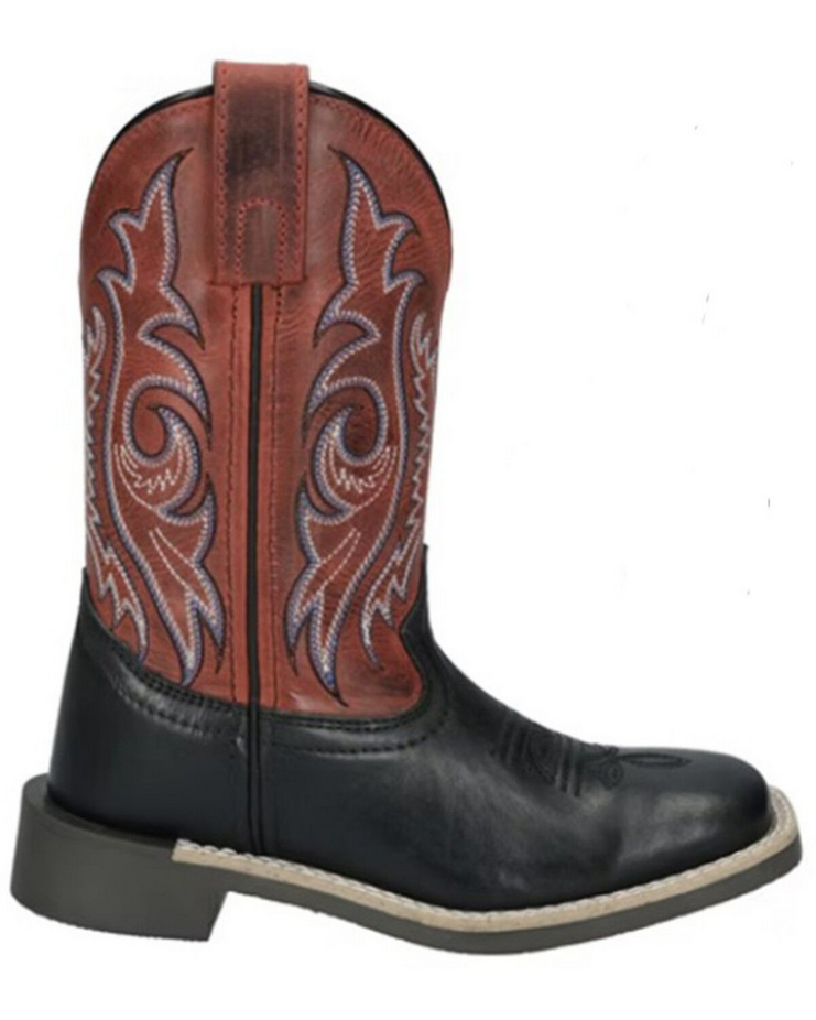3511C Kids Barrett Burnt Apple Western Boot