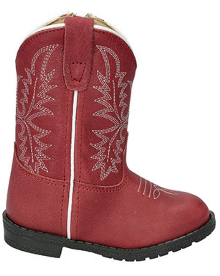 3550T Toddler Hopalong Faded Red Western Boot