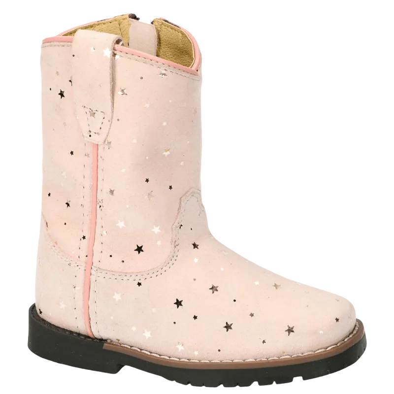 3319T Toddler Autry Pink Star Western Boot